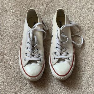 White Converse Sneakers